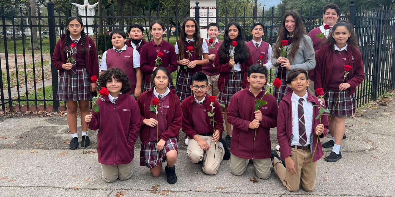 Our Lady of Guadalupe Houston Students